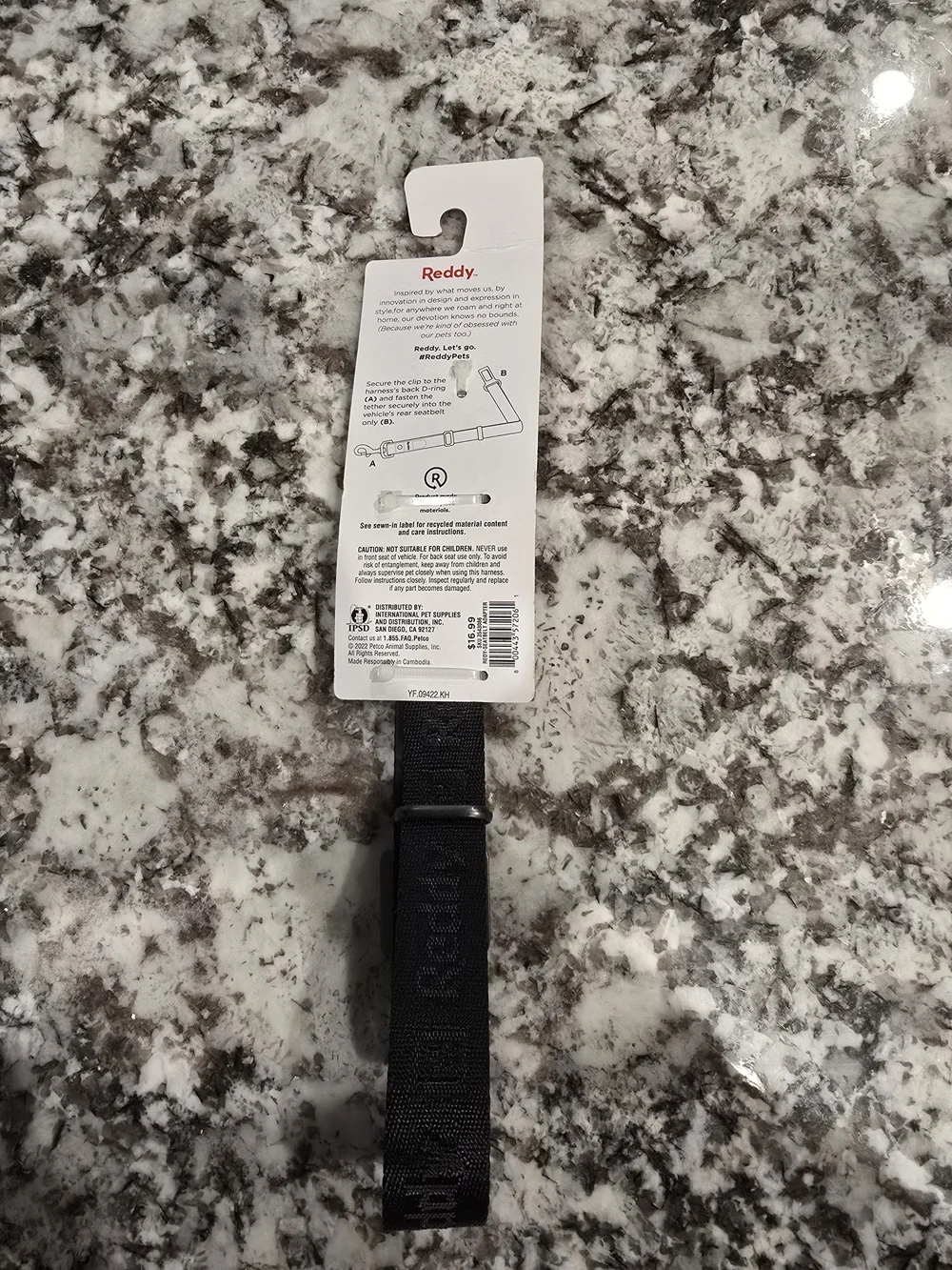 Reddy Seat Belt Adapter For Dogs